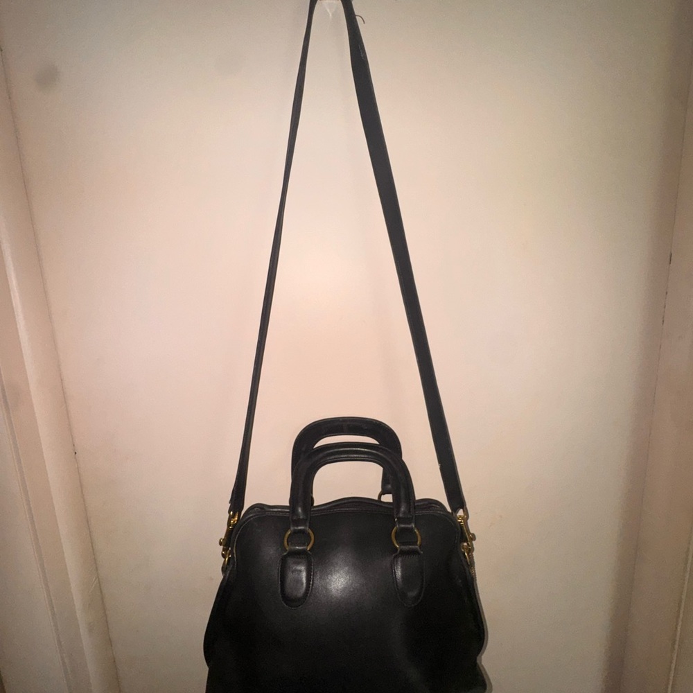 Coach Early 90’s Black Baxter Bag
